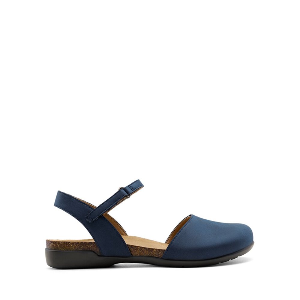 DREAM PAIRS Navy Closed Toe Arch Support Sandals/NIB/8.5 - Picture 4 of 16